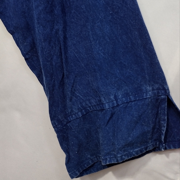 NWOT Avenue Embellished Top Women's 30/32 Blue Boho Retro 90s Y2K Casual Comfy - Picture 4 of 13